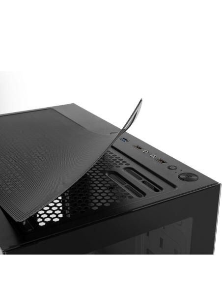 CAJA ATX SEMITORRE NOX HUMMER VISION BLACK USB3