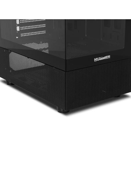 CAJA ATX SEMITORRE NOX HUMMER VISION BLACK USB3