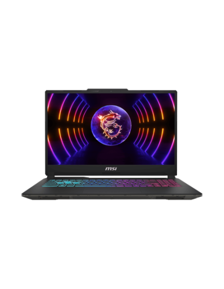 MSI PORTATIL CYBORG 15 A13VE-890XES. 15.6" FHD (1920*1080), 144HZ. IPS. I7-13700H. RTX 4050, GDDR6 6GB. DDR5 8GB*2. 1TB NVME PCI