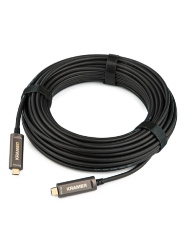 Kramer Electronics CP-AOCU31/CC-35 cable USB 10,7 m USB 3.2 Gen 2 (3.1 Gen 2) USB C Negro