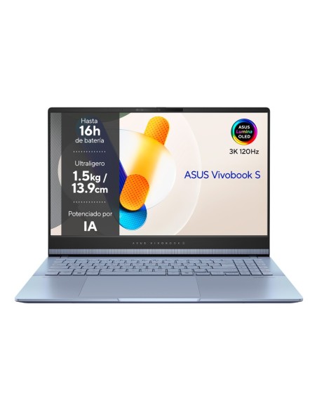 ASUS VivoBook OLED S5506MA-MA048W - Ordenador Portátil 15.6" 3K 120Hz (Intel Core Ultra 7 155H, 16GB RAM, 1TB SSD, Arc Graphics,