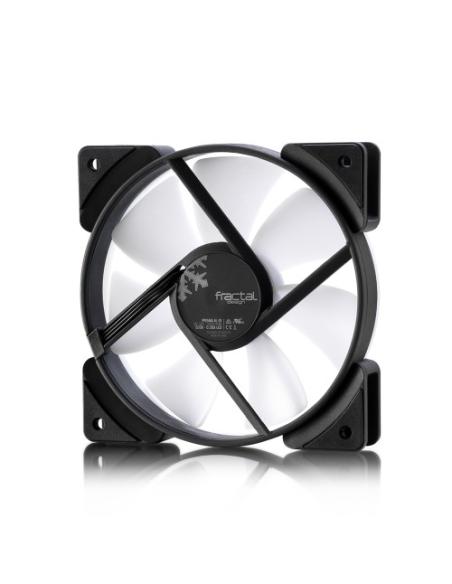 Fractal Design Prisma AL-12 PWM Carcasa del ordenador Ventilador 12 cm Negro, Blanco 1 pieza(s)
