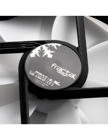 Fractal Design Prisma AL-12 PWM Carcasa del ordenador Ventilador 12 cm Negro, Blanco 1 pieza(s)