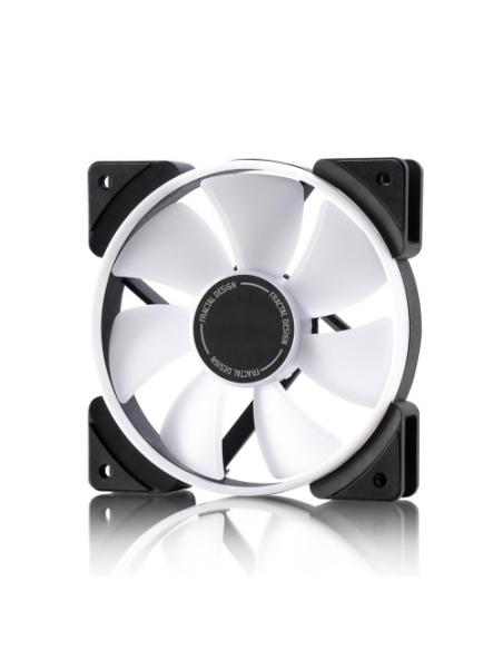 Fractal Design Prisma AL-12 PWM Carcasa del ordenador Ventilador 12 cm Negro, Blanco 1 pieza(s)