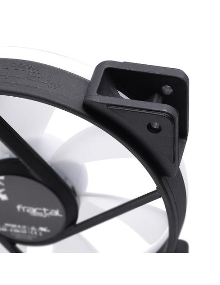 Fractal Design Prisma AL-12 PWM Carcasa del ordenador Ventilador 12 cm Negro, Blanco 1 pieza(s)