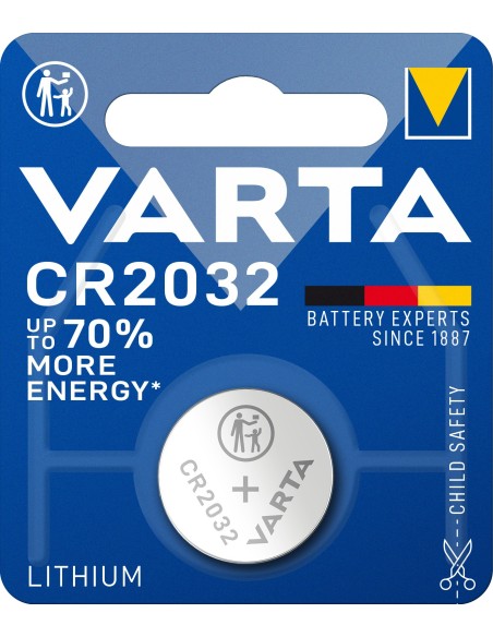 PILA BOTON CR2032 VARTA 3V PARA PLACAS BASE