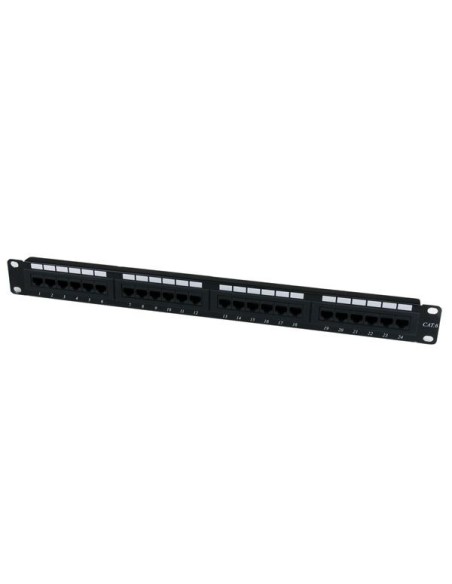 StarTech.com Panel de Parcheo 1U Cat6 110 con 24 Puertos par