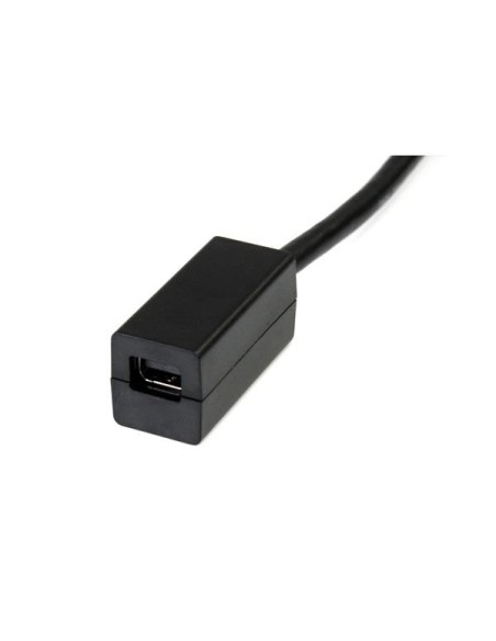 StarTech.com Cable de 15cm Adaptador DisplayPort Macho a Min