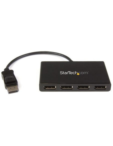 StarTech.com Splitter Multiplicador DP a 4 puertos DisplayPo