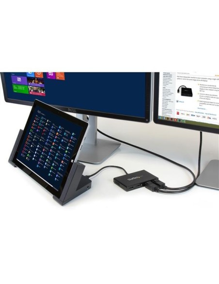 StarTech.com Splitter Multiplicador DP a 4 puertos DisplayPo