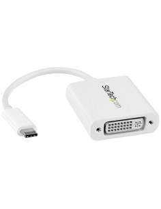 StarTech.com Adaptador Gráfico USB-C a DVI - Blanco