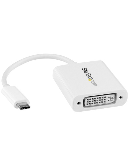 StarTech.com Adaptador Gráfico USB-C a DVI - Blanco