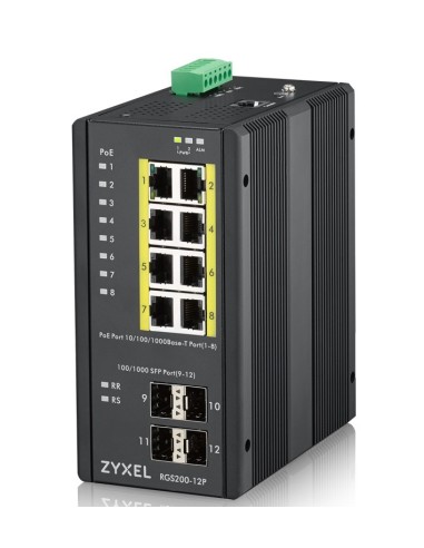 Zyxel RGS200-12P Gestionado L2 Gigabit Ethernet (10 100 1000