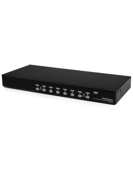 StarTech.com Conmutador Switch KVM 8 Puertos de Vídeo VGA HD