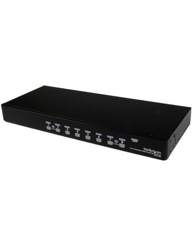 StarTech.com Conmutador Switch KVM 8 Puertos de Vídeo VGA HD