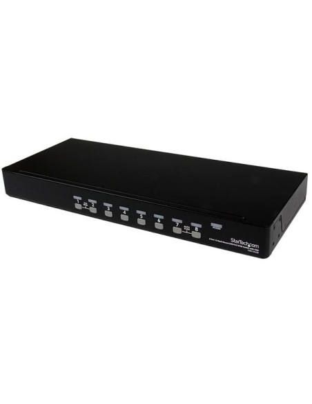 StarTech.com Conmutador Switch KVM 8 Puertos de Vídeo VGA HD