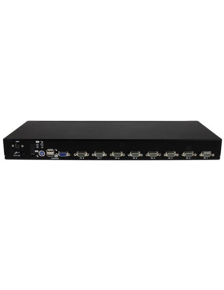 StarTech.com Conmutador Switch KVM 8 Puertos de Vídeo VGA HD