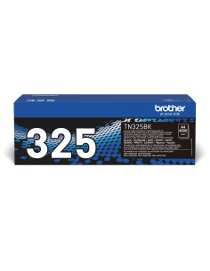 Brother TN325BK cartucho de tóner 1 pieza(s) Original Negro