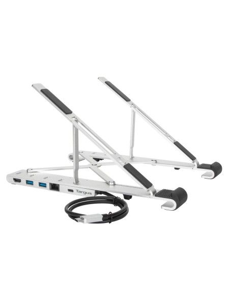 SOPORTE PARA PORTATIL TARGUS PORTABLE STAND AND DOCK 15,6" PLATA