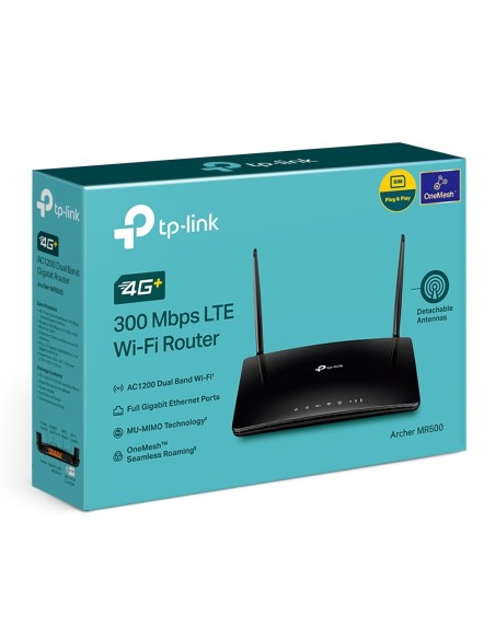 ROUTER 4G TP-LINK ARCHER MR500 CAT6 LTE AC1200