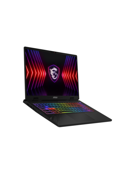PORTATIL MSI CROSSHAIR 16 HX D14VFKG-255XES. 16"  FHD+(1920 X 1200) 144HZ. I7-14650HX. RTX 4060 GDDR6 8GB. DDR5 8GB*2. 1TB SSD. 