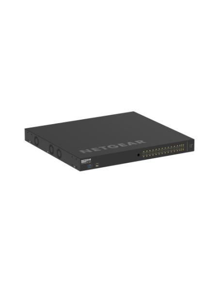 Kramer Electronics M4250-26G4XF-POE+/US Gestionado Gigabit Ethernet (10/100/1000) Energía sobre Ethernet (PoE) Negro