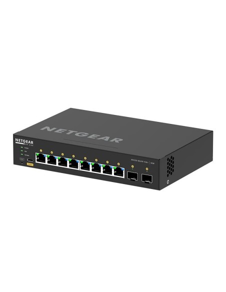 NETGEAR AV M4250-8G2XF-POE+ FULL MNGD SWCH Gestionado L2 L3 Gigabit Ethernet (10 100 1000) Energía sobre Ethernet (PoE) Negro
