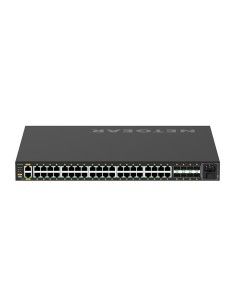 NETGEAR GSM4248PX Gestionado L2 L3 L4 Gigabit Ethernet (10 100 1000) Energía sobre Ethernet (PoE) 1U Negro