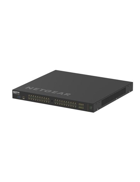 NETGEAR M4250-40G8XF-PoE+ Gestionado L2 L3 L4 Gigabit Ethernet (10 100 1000) Energía sobre Ethernet (PoE) 1U Negro
