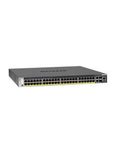 NETGEAR M4300-52G-PoE+ Gestionado L2 L3 L4 Gigabit Ethernet (10 100 1000) Energía sobre Ethernet (PoE) 1U Negro