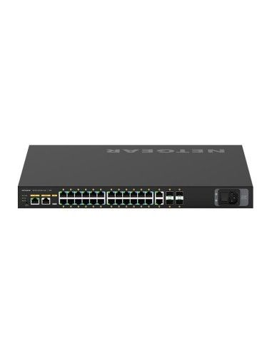 NETGEAR GSM4230P Gestionado L2 L3 L4 Gigabit Ethernet (10 100 1000) Energía sobre Ethernet (PoE) 1U Negro