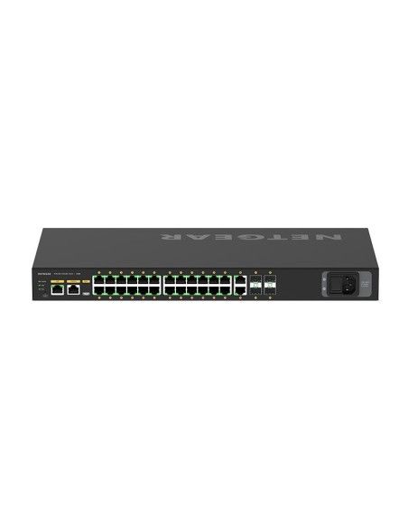 NETGEAR GSM4230P Gestionado L2 L3 L4 Gigabit Ethernet (10 100 1000) Energía sobre Ethernet (PoE) 1U Negro