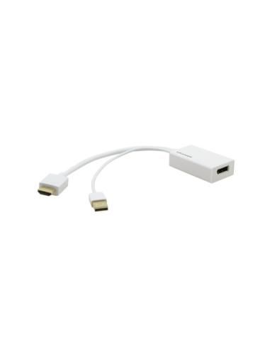 Kramer Electronics ADC-HM/DPF 0,3 m DisplayPort HDMI Blanco