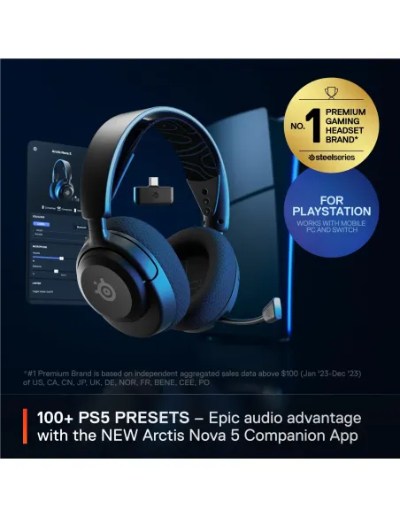 AURICULARES STEELSERIES - ARCTIS NOVA 5P (61673)