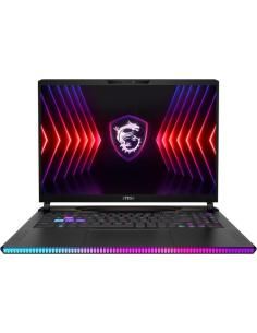 MSI PORTATIL RAIDER GE68 HX 14VGG-267XES. 16" 16:10 UHD+ (3840X2400) 120HZ. IPS.  I9-14900HX. RTX 4070, GDDR6 8GB. DDR5 16GB*2. 