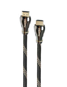 CABLE HDMI 2.1 8K 60HZ GEMBIRD CCBP-HDMI8K-1M PREMIUM TRENZADO ETHERNET 1M NEGRO