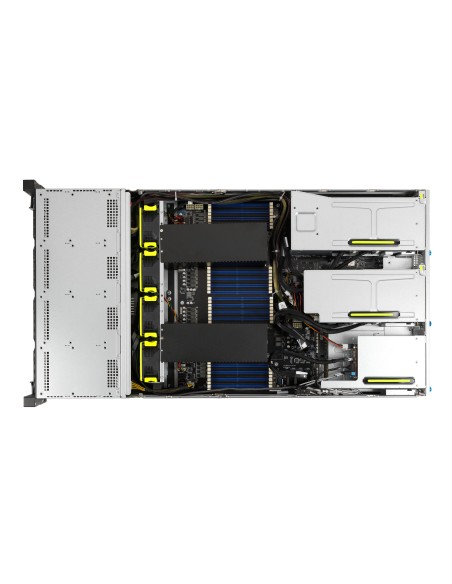 ASUS RS720A-E11-RS12 Socket SP3 Bastidor (2U) Plata