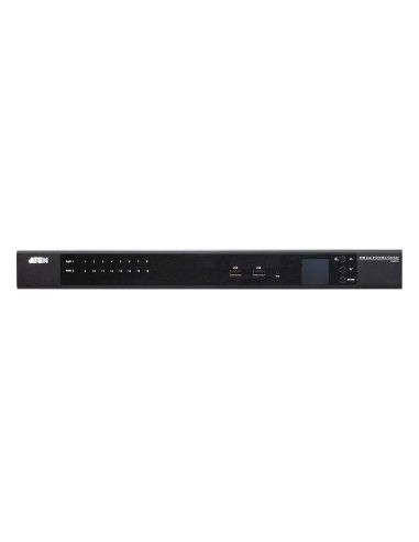 ATEN KG0016-AX-G interruptor KVM Montaje en rack Negro