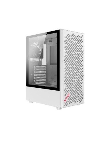 XPG Torre Gaming Valor AIR Cristal templado blanco