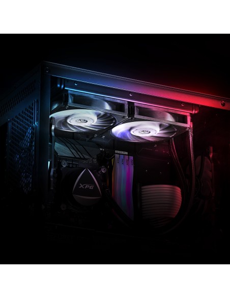 Ventilador XPG Vento Pro 12 cm Negro, Blanco