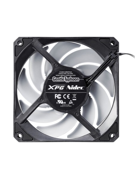 Ventilador XPG Vento Pro 12 cm Negro, Blanco