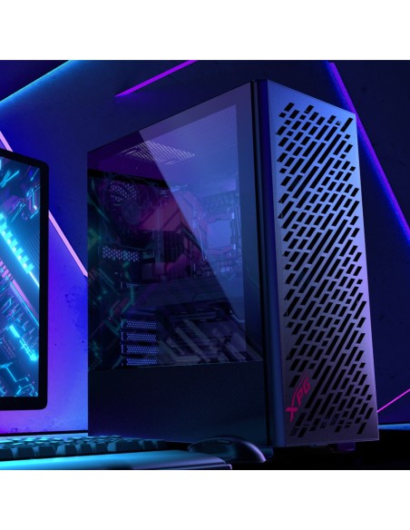 XPG Torre Gaming Valor AIR Cristal templado negro