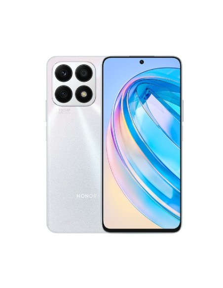 Honor X8a 17 cm (6.7") SIM doble Android 12 4G USB Tipo C 6 GB 128 GB 4500 mAh Plata