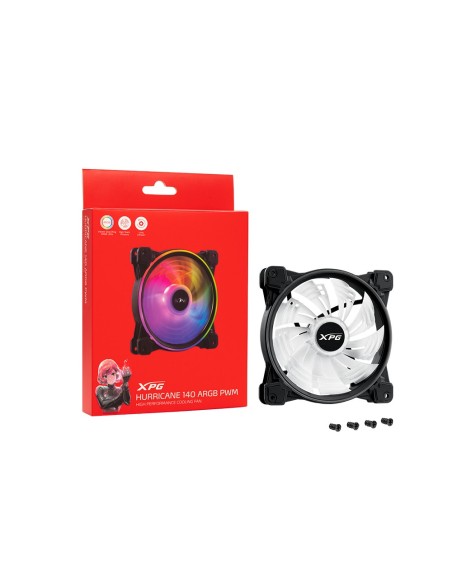 Ventilador XPG ARGB Hurricane 140 mm PWM