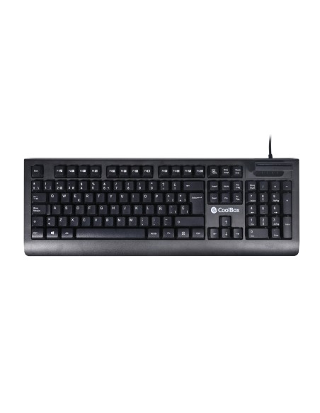 TECLADO COOLBOX USB CON LECTOR DNIE COO-TEC04DNI