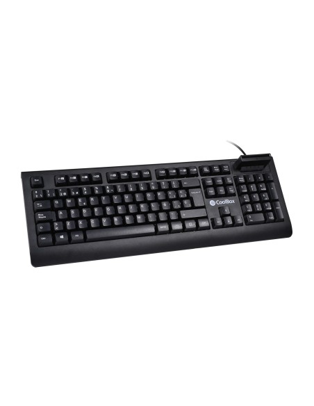 TECLADO COOLBOX USB CON LECTOR DNIE COO-TEC04DNI