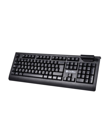 TECLADO COOLBOX USB CON LECTOR DNIE COO-TEC04DNI
