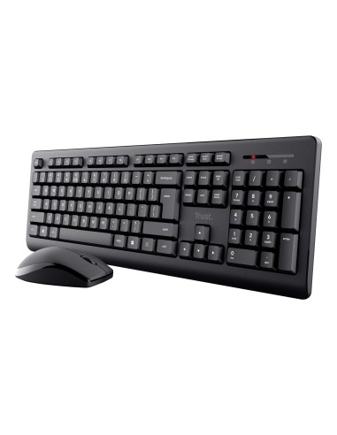TECLADO TRUST RATON PRIMO INALAMBRICO BLACK 25433