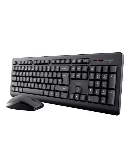TECLADO TRUST RATON PRIMO INALAMBRICO BLACK 25433