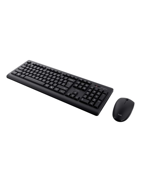 TECLADO TRUST RATON PRIMO INALAMBRICO BLACK 25433